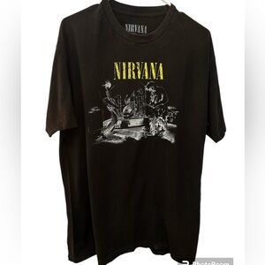 Nirvana Band Graphic T-Shirt Size XL